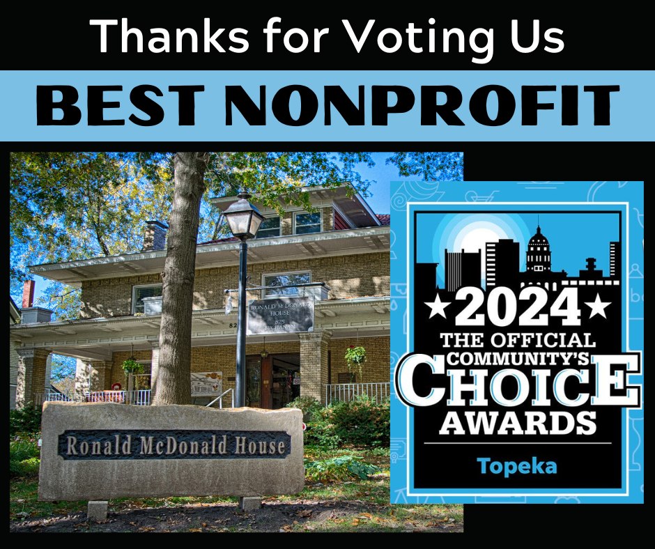 Voted the best nonprofit in Topeka, KS