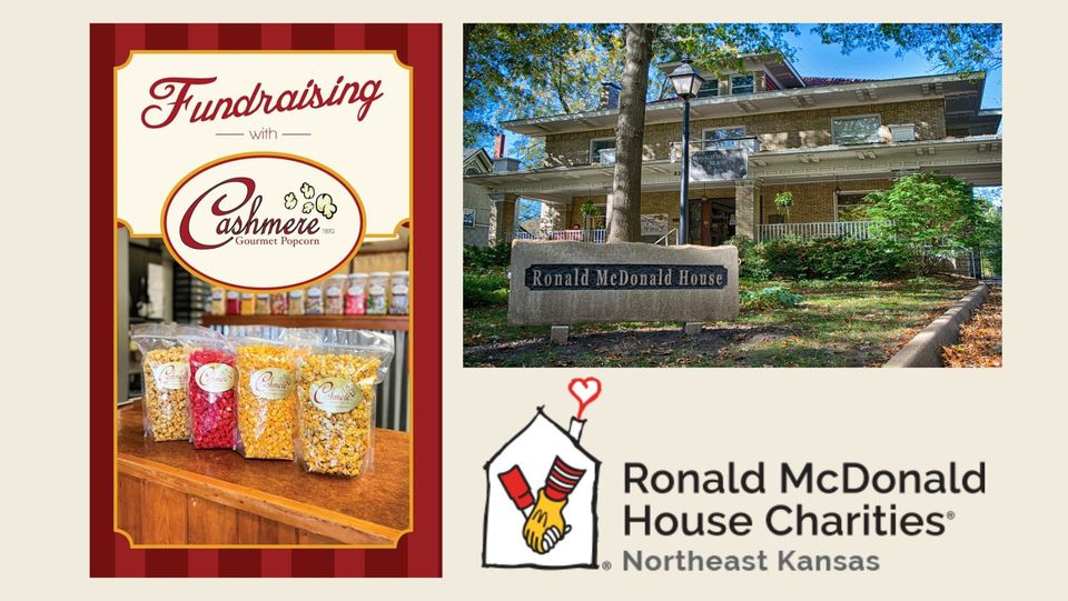 Cashmere Popcorn Fundraiser for Topeka's Ronald McDonald House