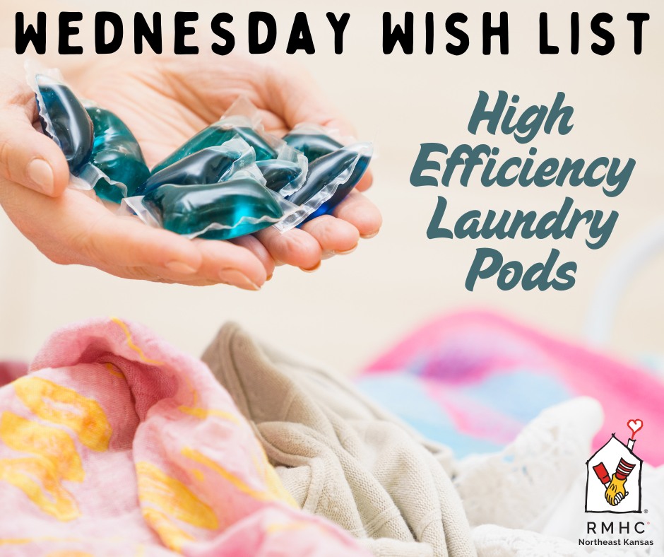 Wish list for the ronald McDonald house for the week of 11/19/2025